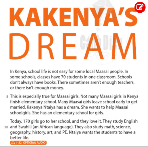 Soạn Anh 6 Unit 6 Reading SGK