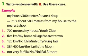 Soạn tiếng Anh 7 Unit 7 A closer look 2