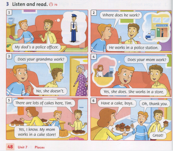 Sách Family and Friends 3 Unit 7 Lesson 1