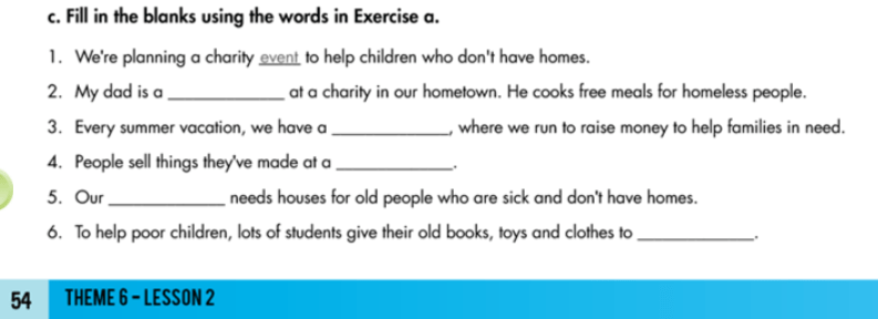 Smart World 7 Workbook giải bài tập Unit 6 Lesson 2