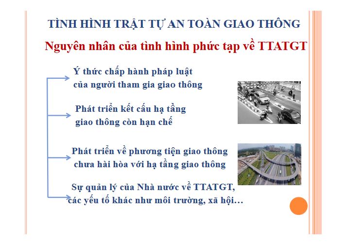 Mẫu powerpoint tuyên truyền về an toàn giao thông
