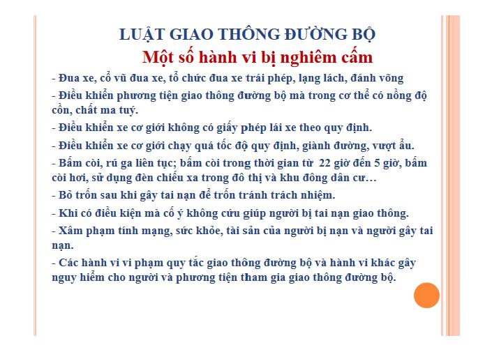 Mẫu powerpoint tuyên truyền về an toàn giao thông