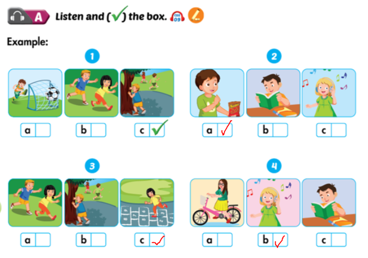 Giải i-Learn Smart Start 2 Review 5 SGK