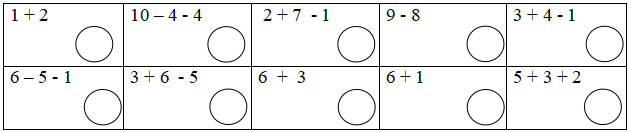 Đề thi Violympic Toán lớp 1