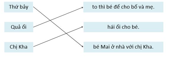 Bài tập nghỉ Tết Tiếng Việt 1 sách Chân trời