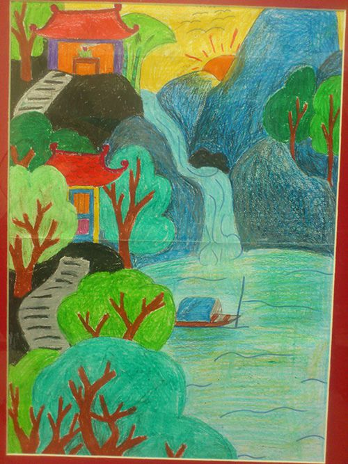 Vẽ tranh đề tài phong cảnh