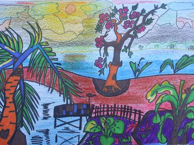 Vẽ tranh đề tài phong cảnh