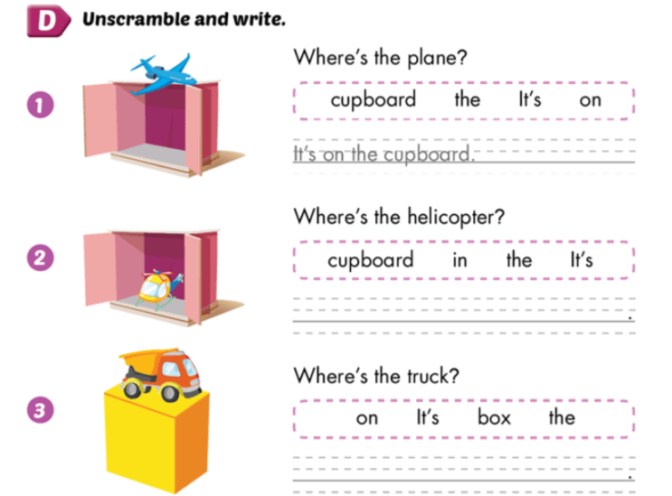 Giải SBT i-Learn Smart Start 3 Unit 5 Lesson 3