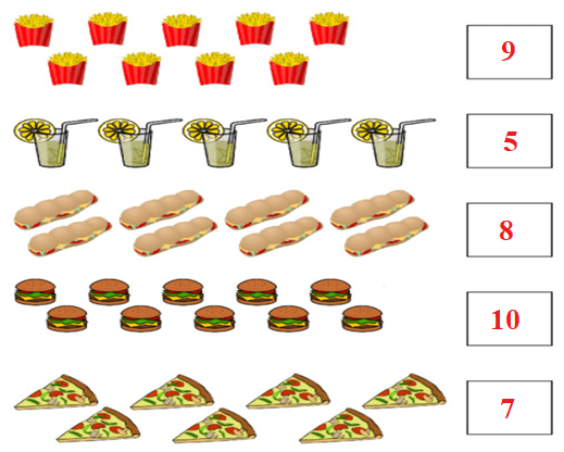 Bài tập Tết lớp 1 môn Toán sách Chân trời sáng tạo