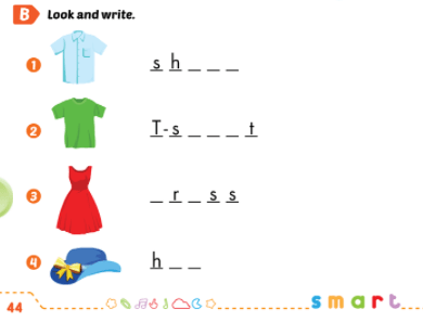 Giải i-Learn Smart Start 2 Unit 7 Lesson 1 SBT