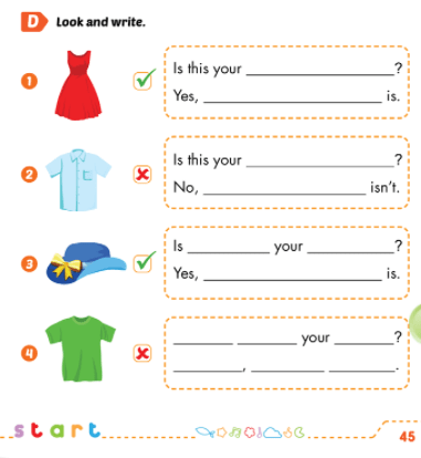 Giải i-Learn Smart Start 2 Unit 7 Lesson 1 SBT