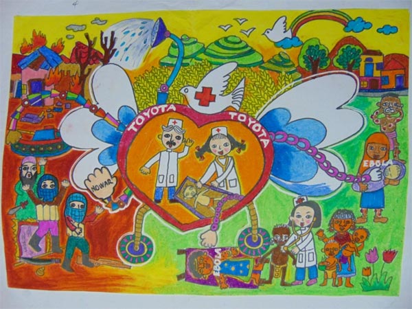 Vẽ tranh đề tài ước mơ của em