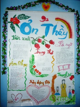 Vẽ tranh trang trí bìa lịch treo tường