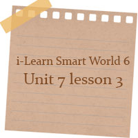 Tiếng Anh lớp 6 Unit 7 lesson 3