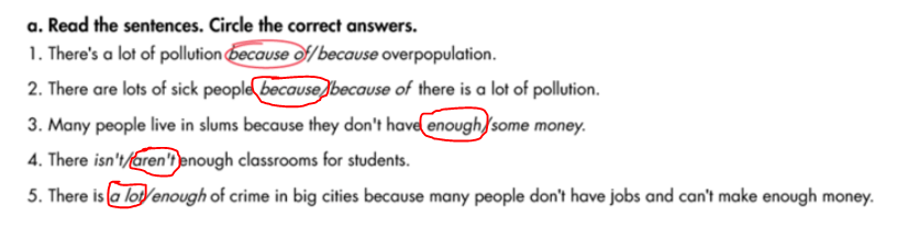 Smart World 7 Workbook giải bài tập Unit 7 Lesson 2