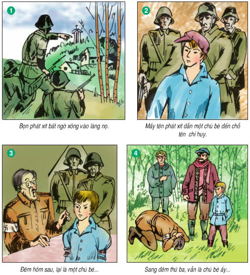 Giải Tiếng Việt lớp 4 VNEN: Bài 25B: Trong đạn bom vẫn yêu đời