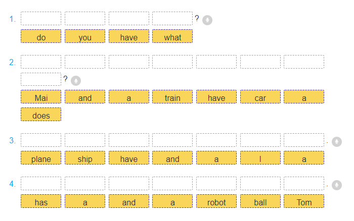 Giải bài tập SBT Tiếng Anh lớp 3 Unit 15