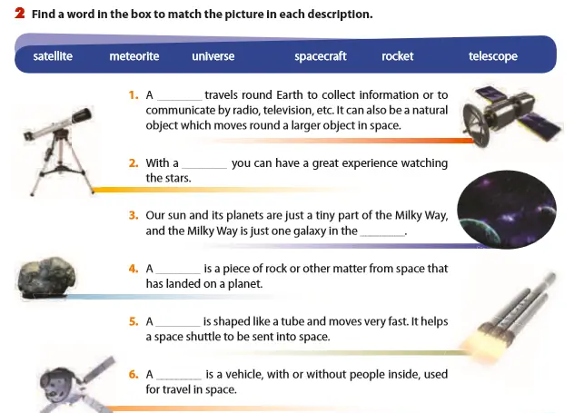 unit 10 space travel getting started