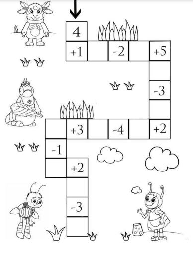 Bài toán điền số vào ô phép tính trong phạm vi 10
