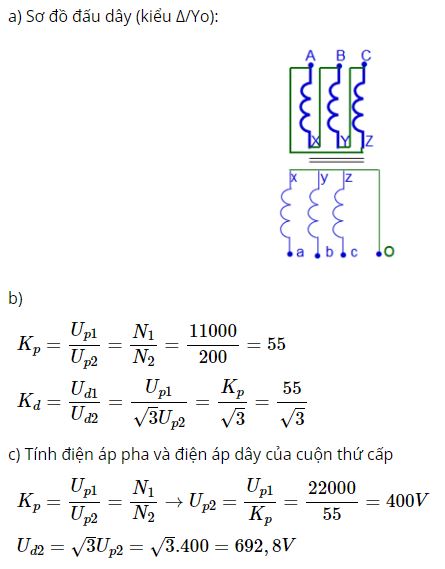 Hãy vẽ sơ đồ đấu dây