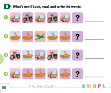 Giải i-Learn Smart Start 2 Unit 8 Lesson 1 SBT