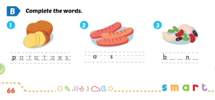 Giải SBT i-Learn Smart Start 3 Unit 6 Lesson 3