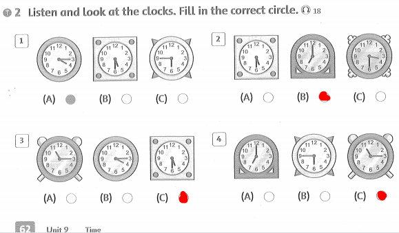 Family and Friends 3 Workbook Unit 9 Lesson 3