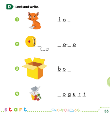Giải i-Learn Smart Start 2 Unit 8 Lesson 2 SBT