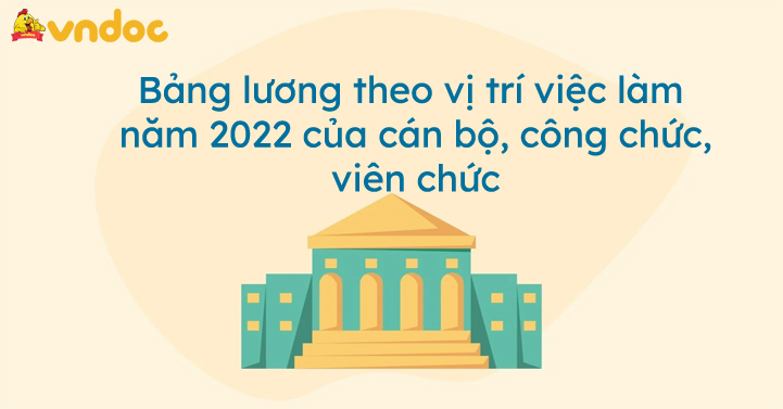 Tổng Hợp Hơn 18 Cách Tính Lương Mới Theo Vị Trí Việc Làm Hay Nhất