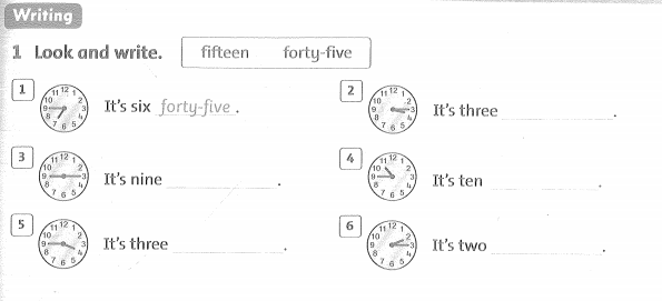 Family and Friends 3 Workbook Unit 9 Lesson 6