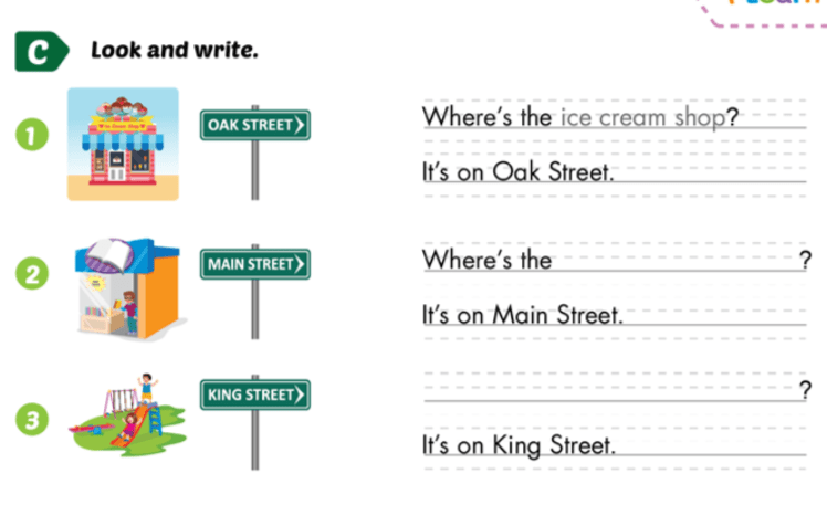 Giải SBT i-Learn Smart Start 3 Unit 7 Lesson 2