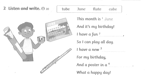 Family and Friends 3 Workbook Unit 10 Lesson 4