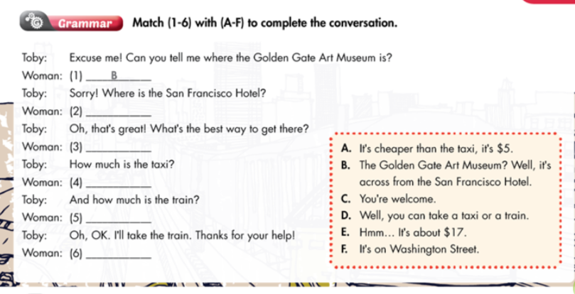 Smart World Workbook 7 giải bài tập Unit 9 Lesson 3