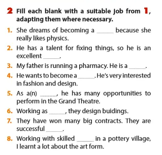 Tiếng Anh 9 Unit 12 A Closer Look 1