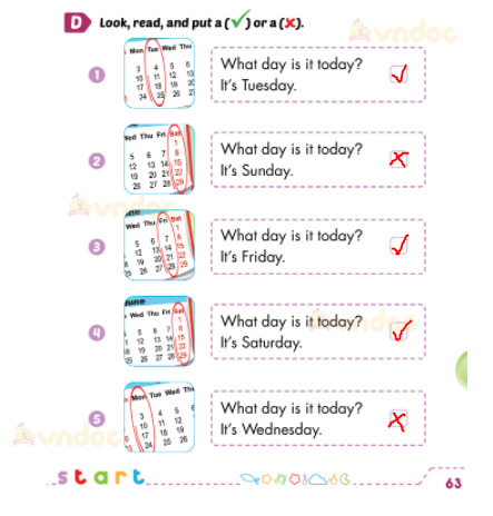 Giải i-Learn Smart Start 2 Unit 10 Lesson 1 SBT