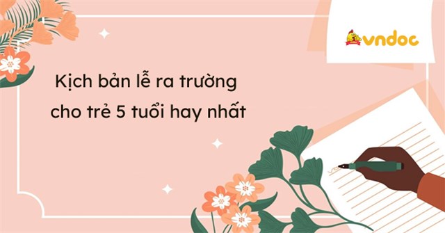 bài phát biểu của học sinh 5 tuổi ra trường