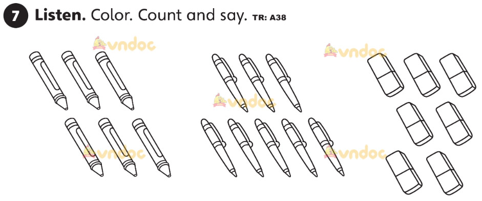 Giải Tiếng Anh lớp 1 Unit 3 My family trang 22 SBT