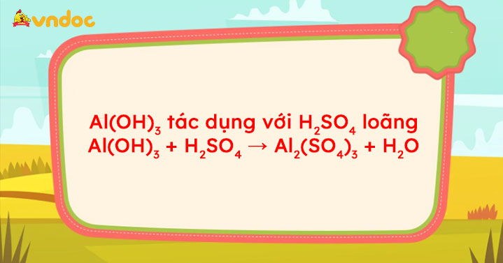 Допиши схему реакции al oh 3 al2 so4 3 h2o