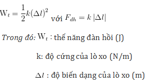 thế năng trọng trường