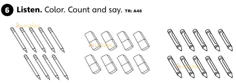 Giải Tiếng Anh lớp 1 Unit 4 My body trang 28 SBT