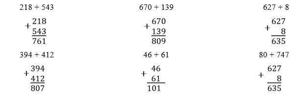 Bài 1 Toán lớp 2 trang 89 tập 2