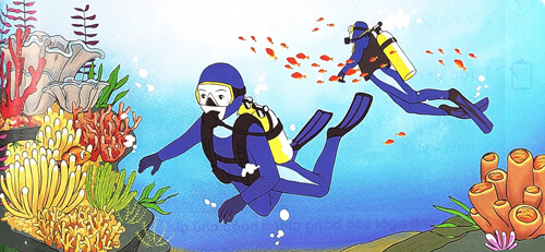 Bài 1: Khu rừng kì lạ dưới đáy biển