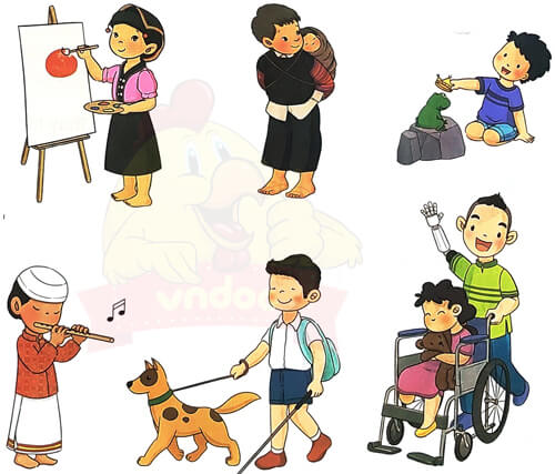 Bài 2: Mọi người đều khác biệt