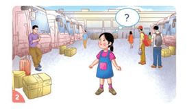 giai-dao-duc-lop-2-bai-6-khi-em-bi-lac-trang-29-30-31-32-33-canh-dieu Tình huống 2: Bị lạc ở bến xe