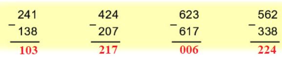 Bài 1 (trang 92 SGK Toán 2 tập 2)