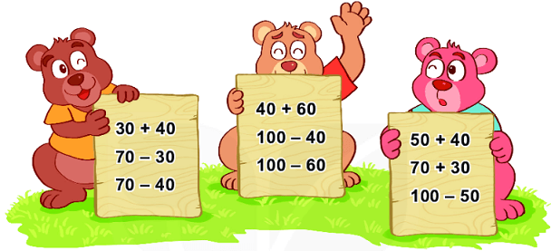 Bài 1 (trang 113 SGK Toán 2 tập 2)