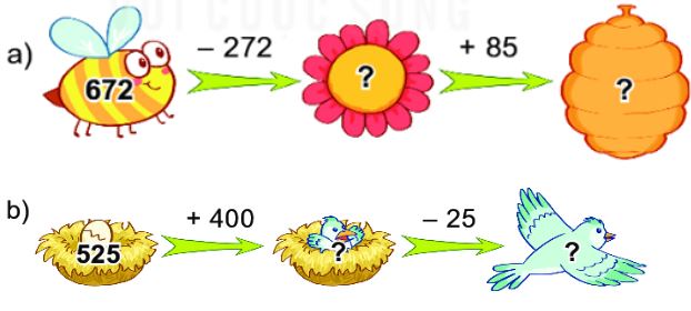 Bài 3 (trang 119 SGK Toán 2 tập 2)