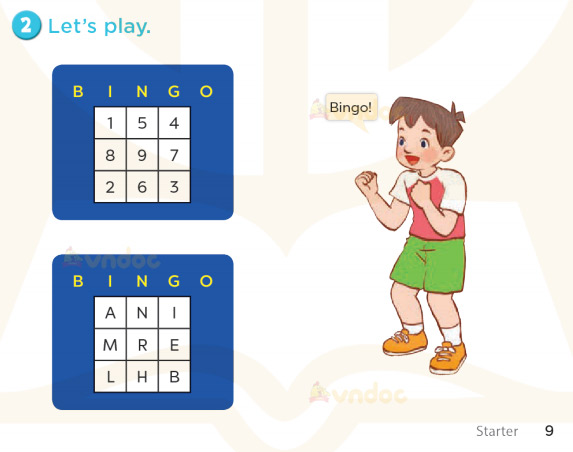 Tiếng Anh lớp 3 Starter Fun time