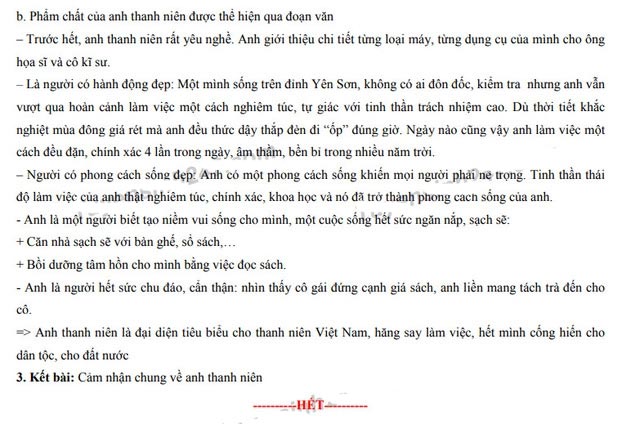 Đáp án đề thi tuyển sinh lớp 10 môn Ngữ văn tỉnh Nghệ An 2022