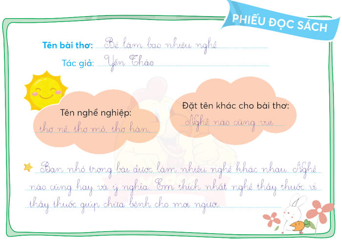 Bài 2: Cuốn sách em yêu